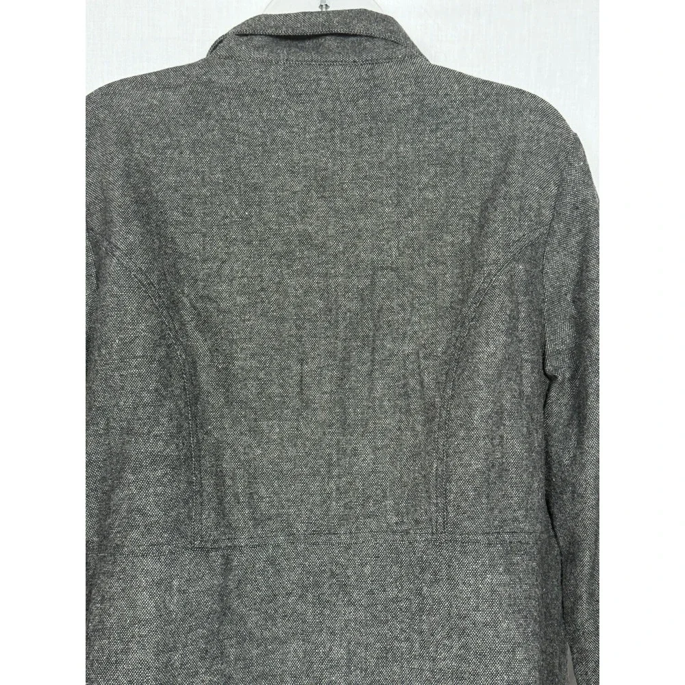 April Cornell Wool Embroidered Blazer‎ Womens M Floral Button Front Jacket - Picture 9 of 13